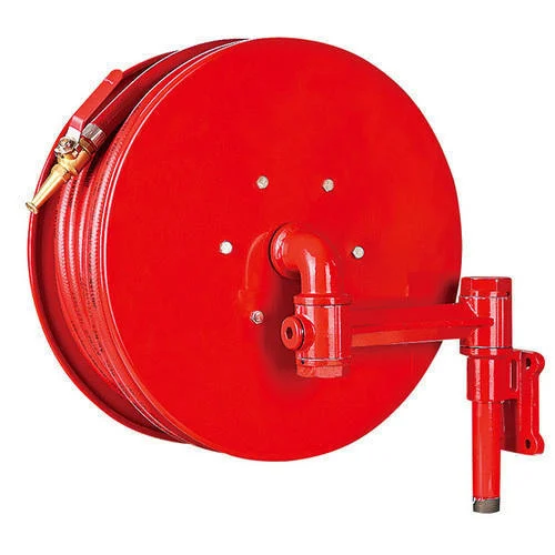 Fire hose reel drum