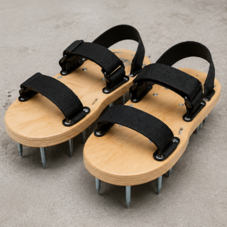 Epoxy Wood Spike shoes
